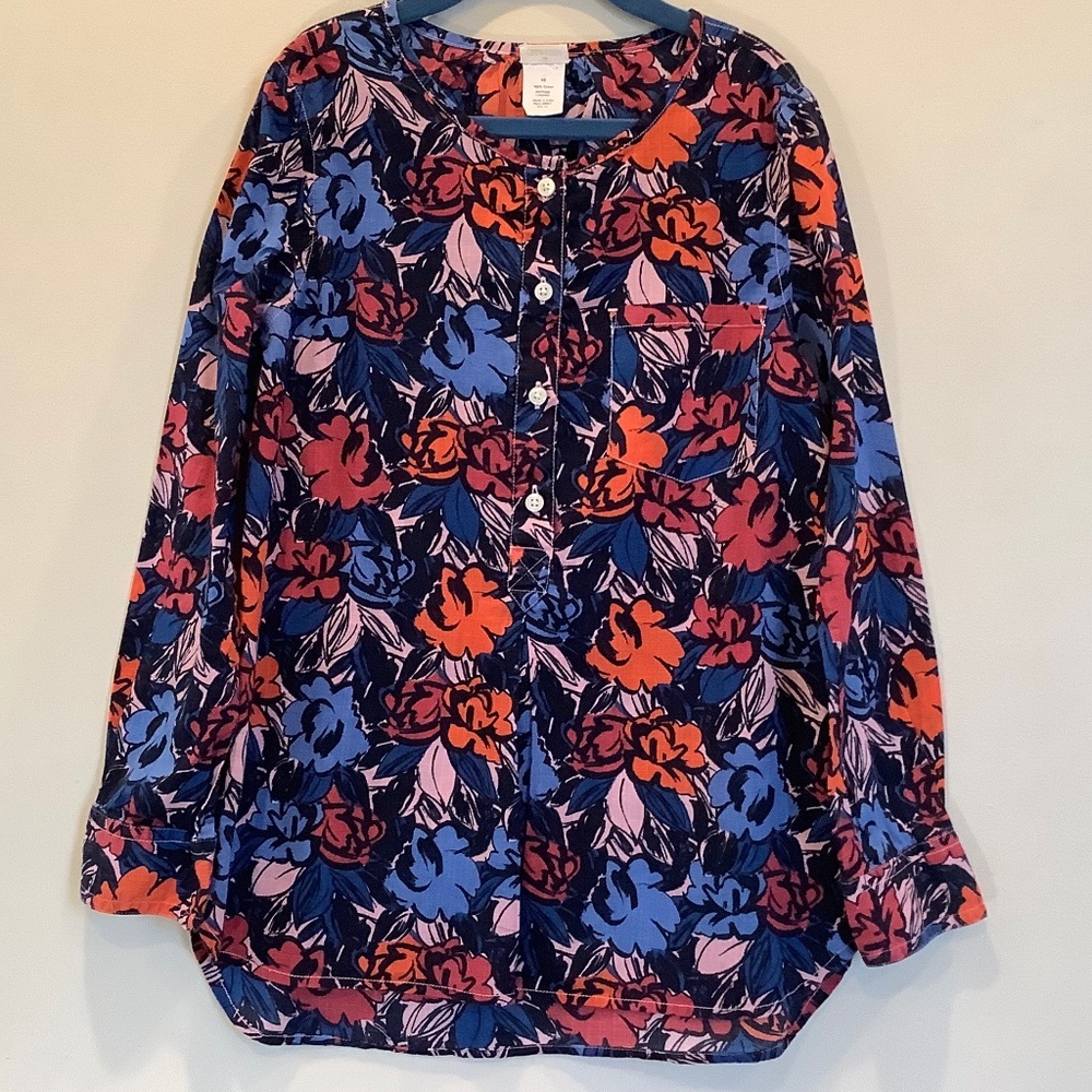 Girls floral tunic